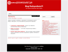 Tablet Screenshot of blogs.radiopodlasie.pl